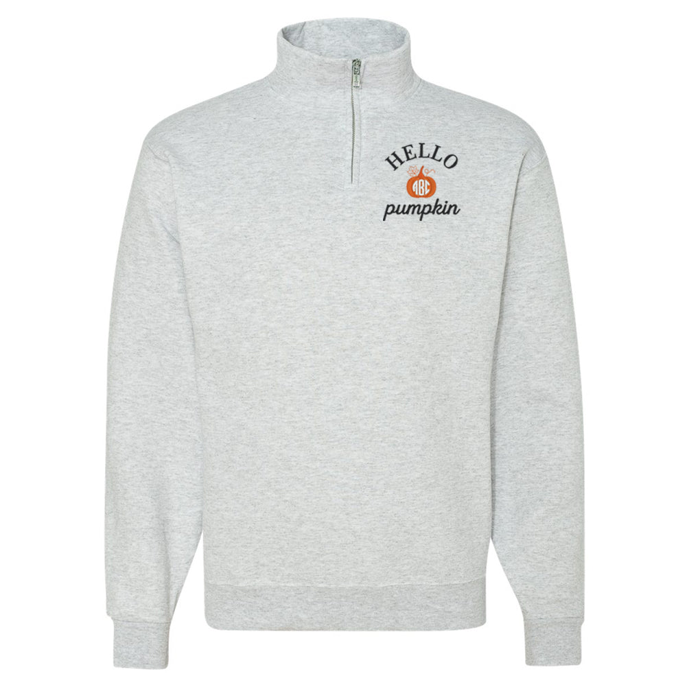 Hey pumpkin sweatshirt quarter zip sale