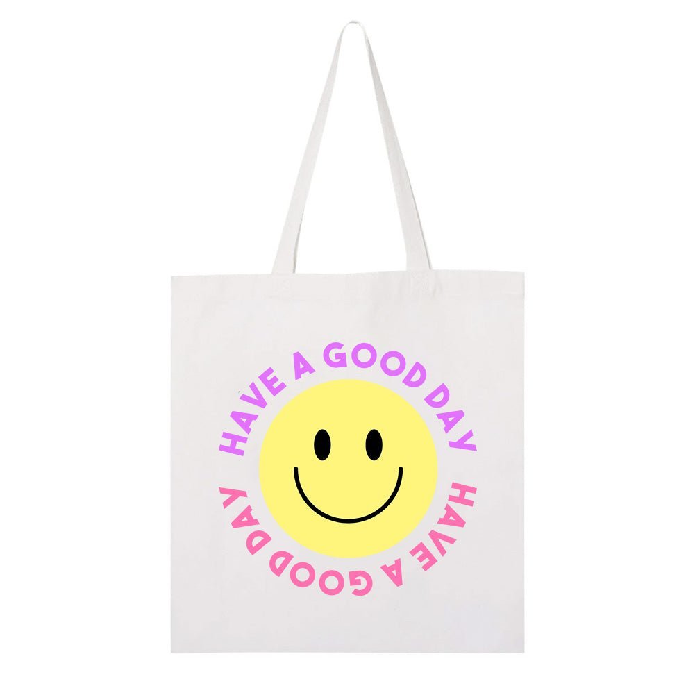 Smiley Tote Bag – United Monograms