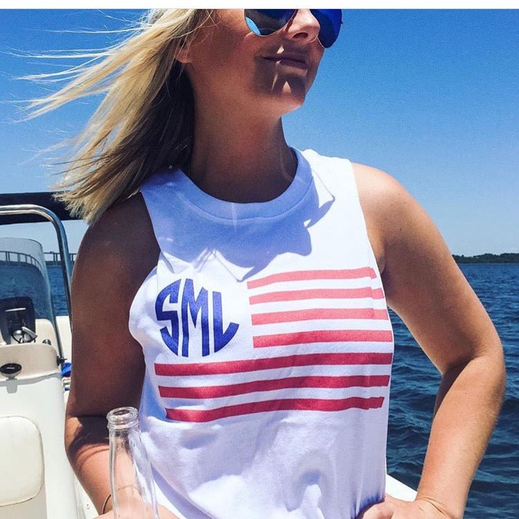 Be Red, White & MONOGRAMMED This 4th Of July! - United Monograms