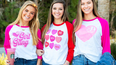 Valentine's Day Baseball Tees