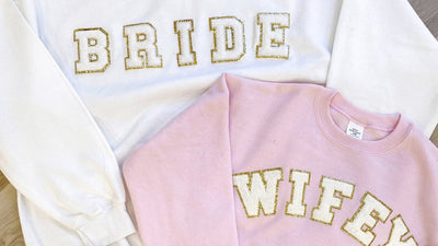 Bridal Letter Patches - United Monograms