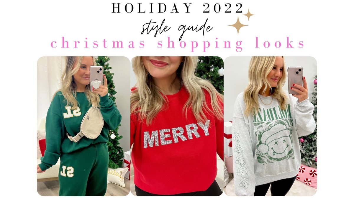 Christmas Shopping Outfits - United Monograms