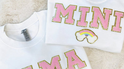 Kids Letter Patches - United Monograms