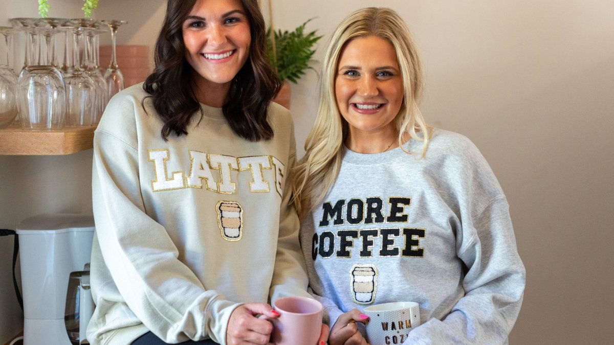 Letter Patch Sweatshirts - United Monograms