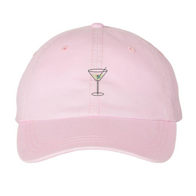 Favorite Cocktail Embroidered Hat
