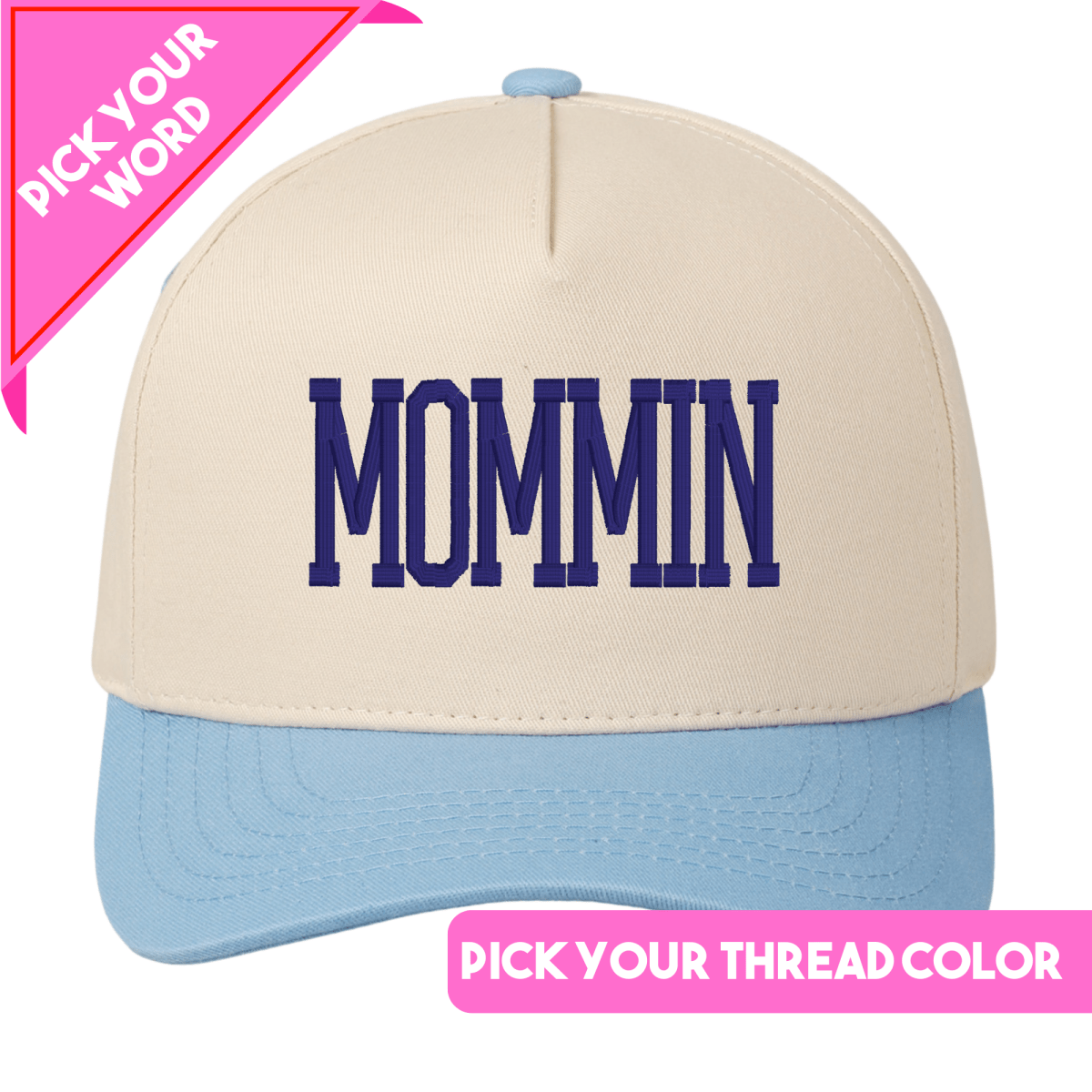 3D Embroidery Trucker Hat - United Monograms