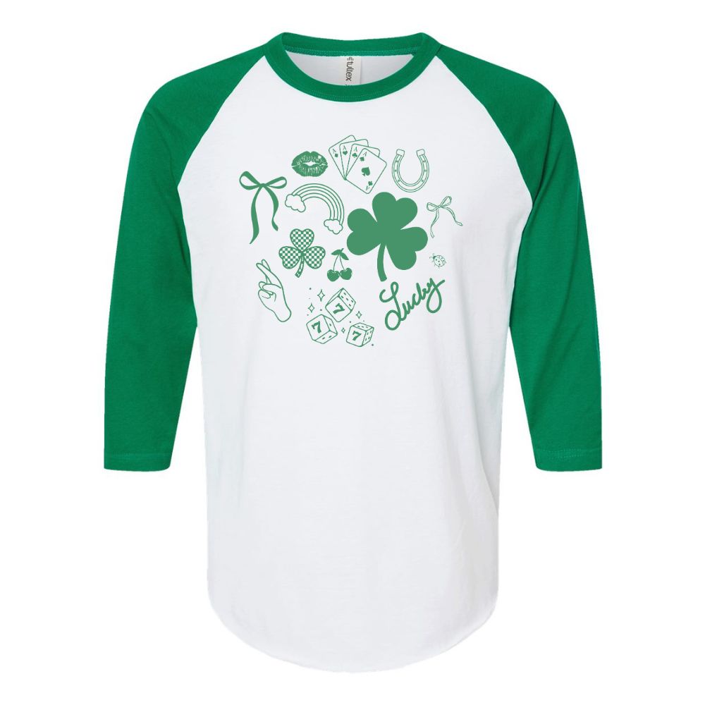 'Please, Let Me Be Lucky' Raglan