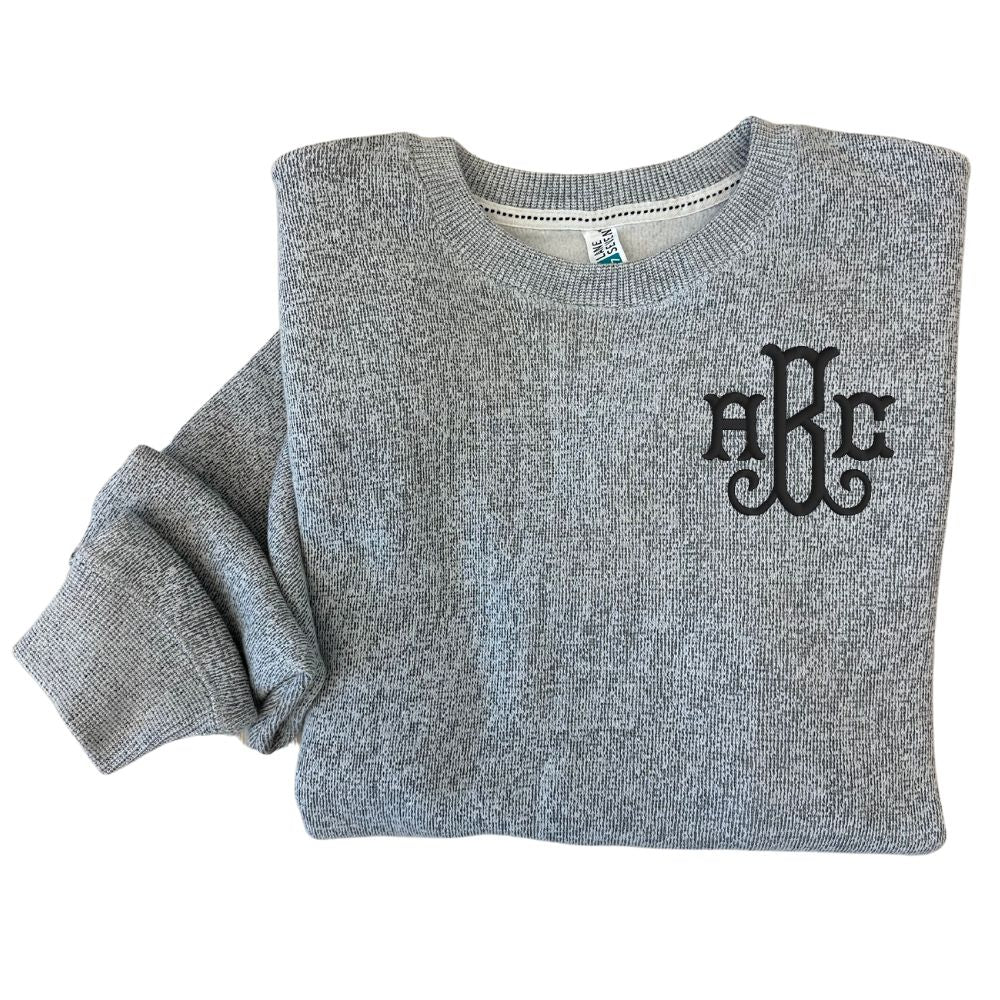 Monogrammed Nantucket Knit