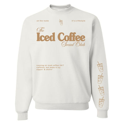 ‘Iced Coffee Social Club' Crewneck Sweatshirt