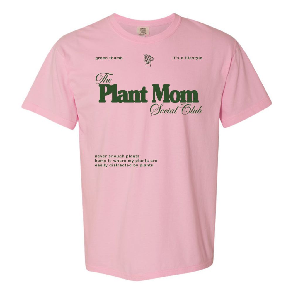 'Plant Mom Social Club' T-Shirt