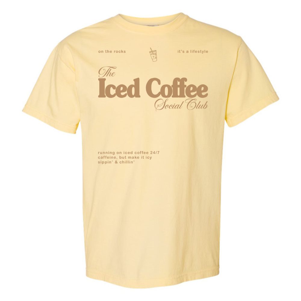 'Iced Coffee Social Club' T-Shirt