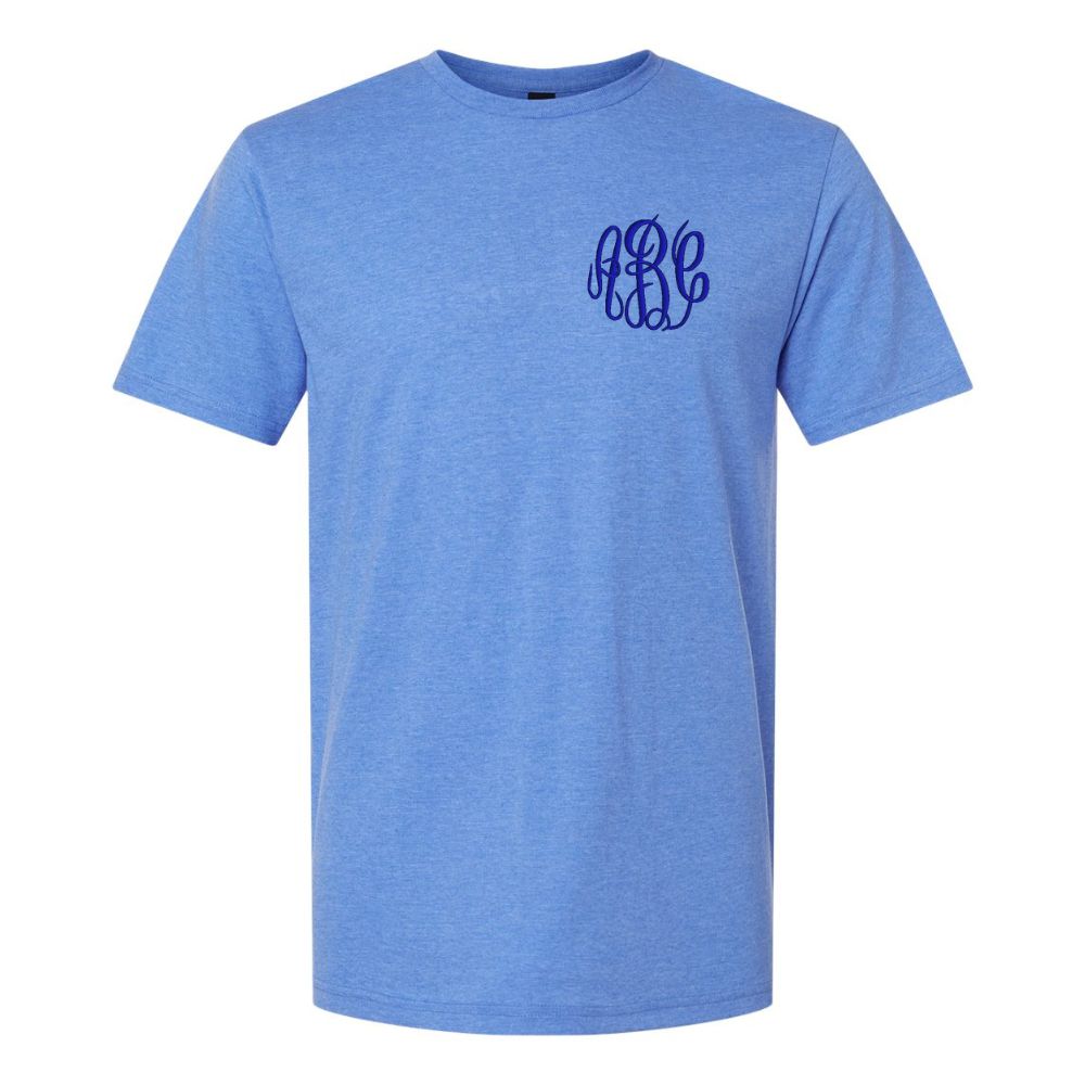 Monogrammed Heathered T-Shirt