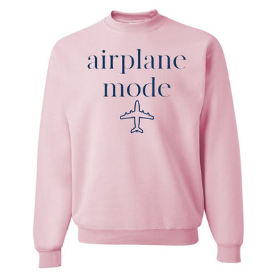 'Airplane Mode' Crewneck Sweatshirt - United Monograms