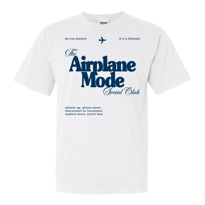 'Airplane Mode Social Club' T-Shirt - United Monograms