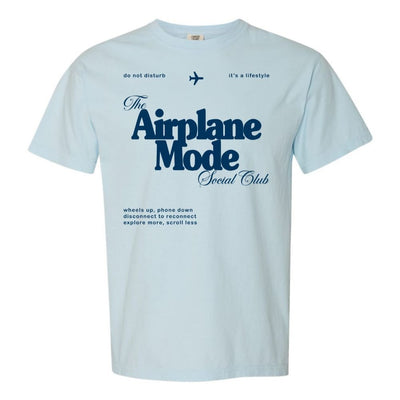 'Airplane Mode Social Club' T-Shirt - United Monograms