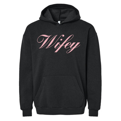 American Apparel 'Wifey' PUFF Hoodie - United Monograms