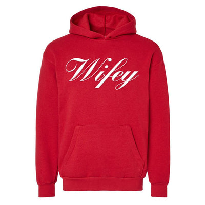 American Apparel 'Wifey' PUFF Hoodie - United Monograms