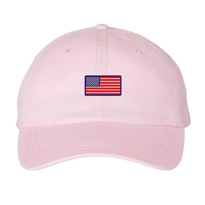 American Flag Embroidered Hat - United Monograms