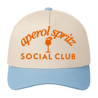 'Aperol Spritz Social Club' Snapback Trucker Hat - United Monograms