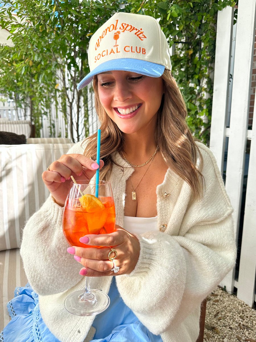 'Aperol Spritz Social Club' Snapback Trucker Hat - United Monograms