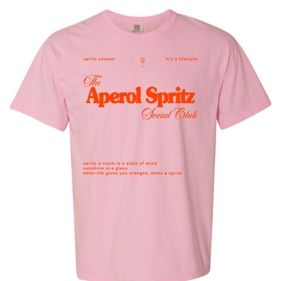 'Aperol Spritz Social Club' T-Shirt - United Monograms