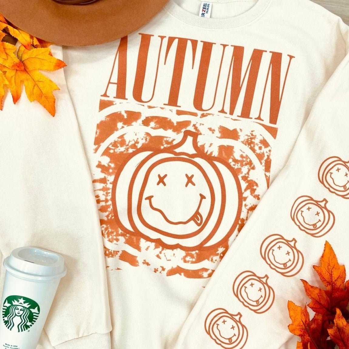 AUTUMN 'Nirvana Pumpkin' Sweatshirt - United Monograms