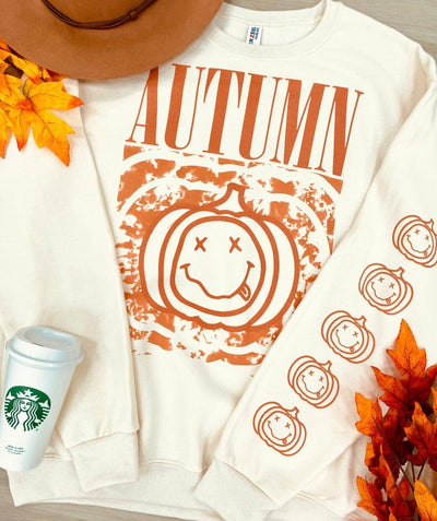 AUTUMN 'Nirvana Pumpkin' Sweatshirt - United Monograms