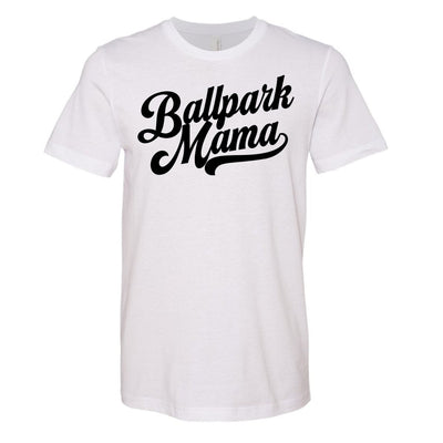 'Ballpark Mama Script' Premium T-Shirt - United Monograms
