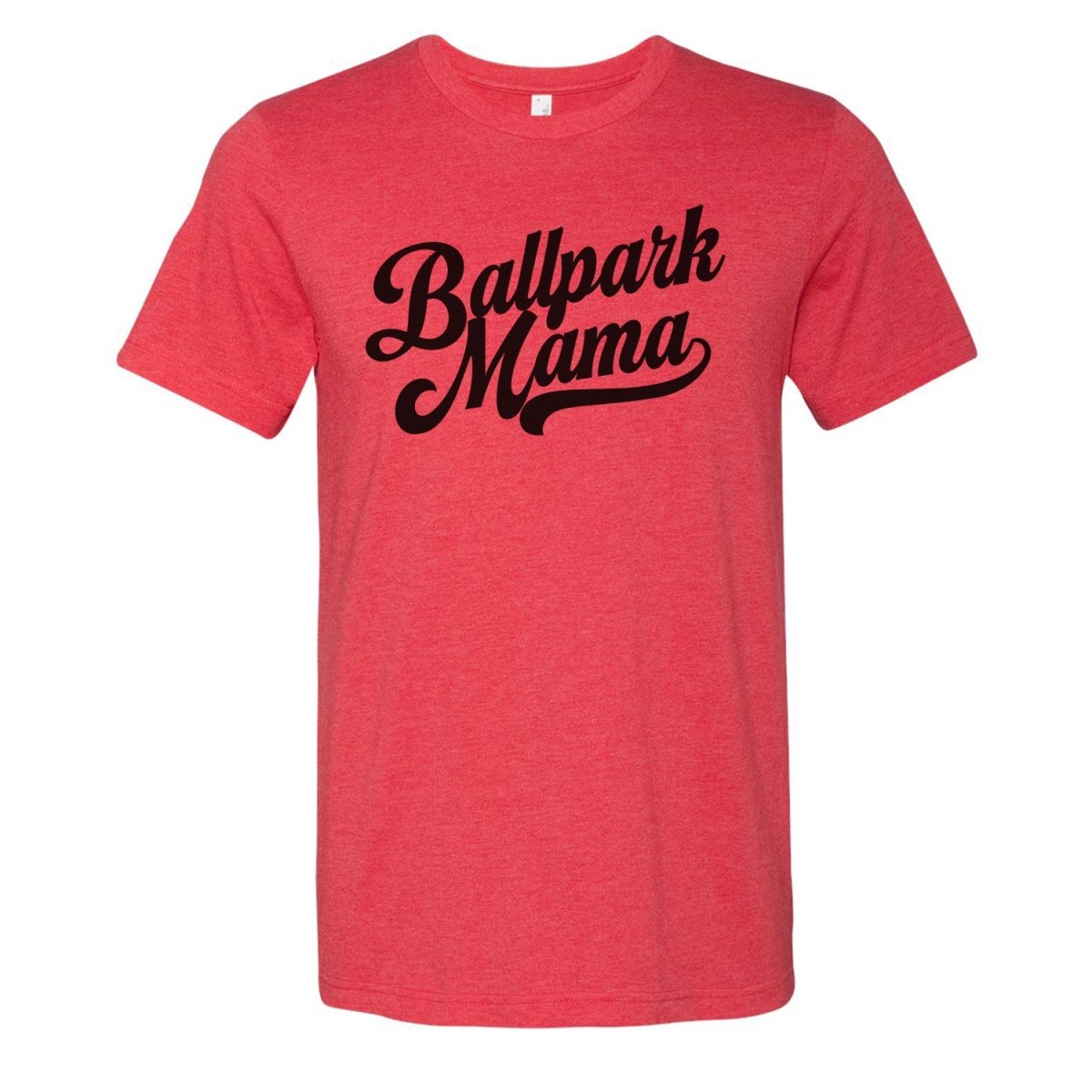 'Ballpark Mama Script' Premium T-Shirt - United Monograms