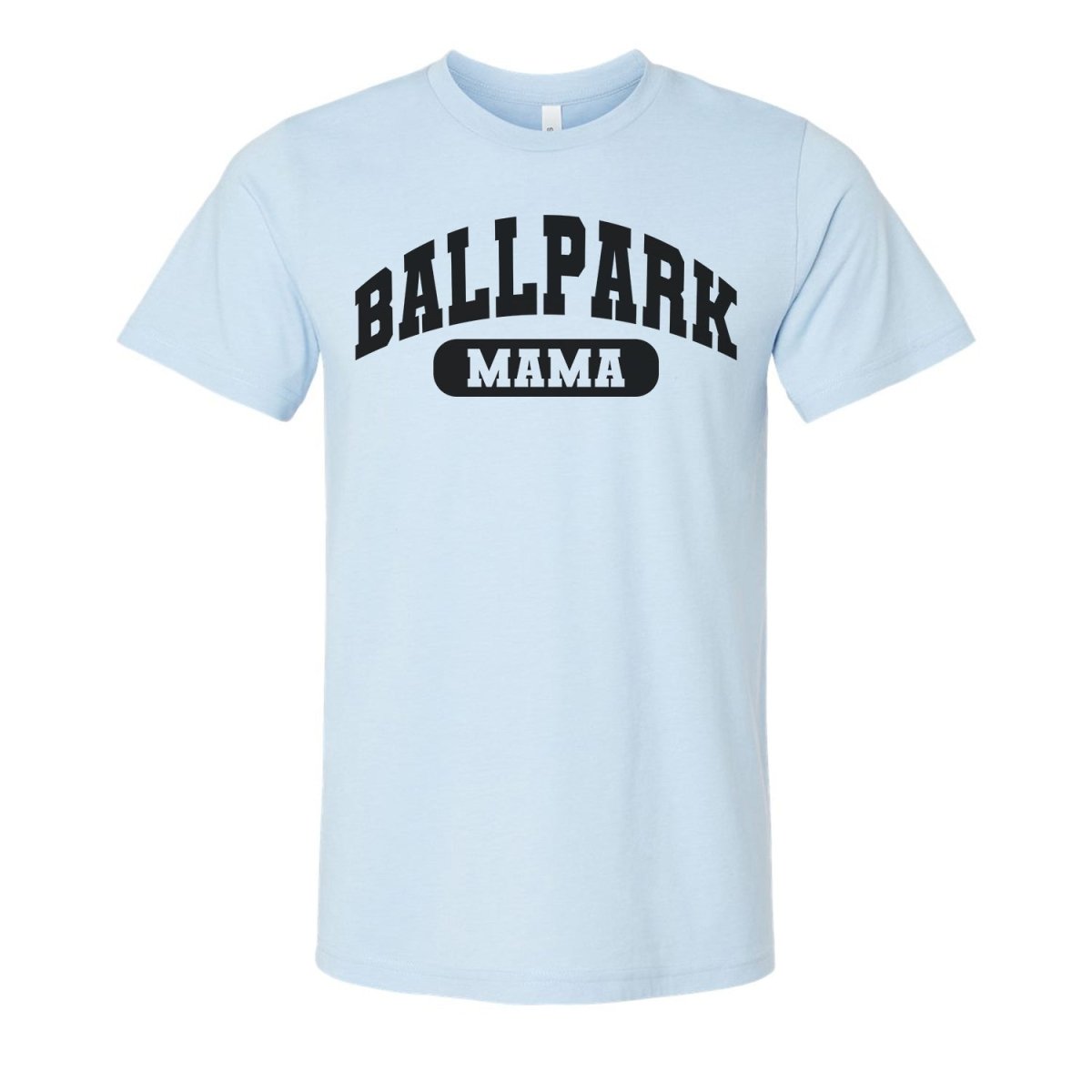 'Ballpark Mama Varsity' Premium T-Shirt - United Monograms