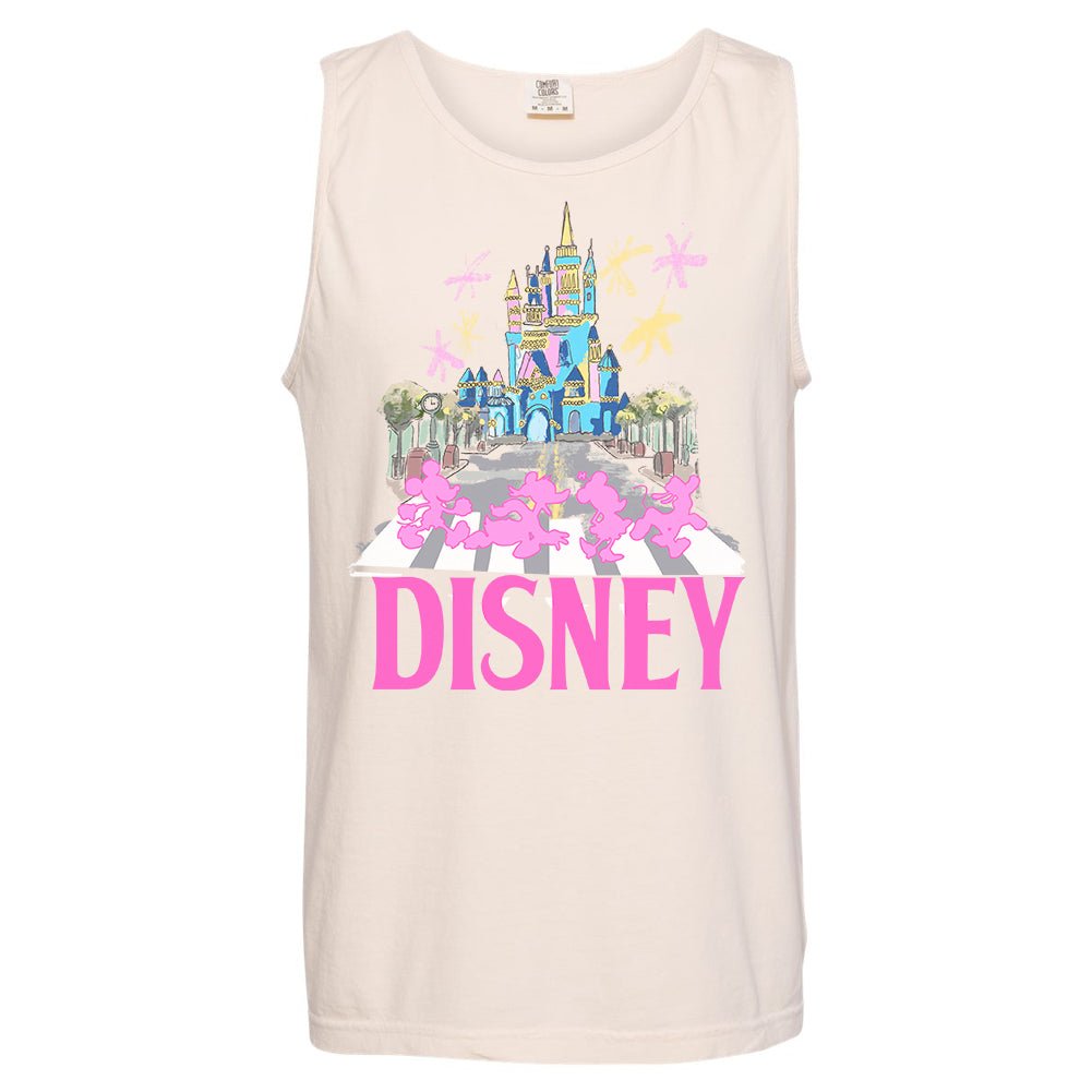 'Beatles x Disney' Comfort Colors Tank Top - United Monograms