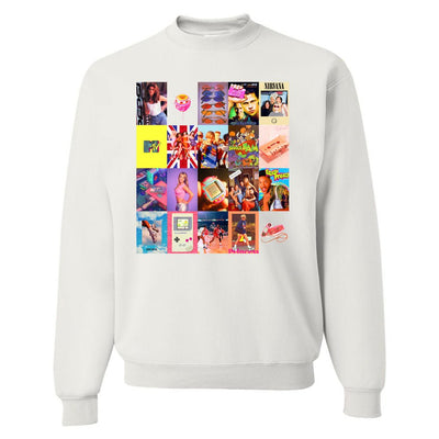 'Best Of The 90's' Crewneck Sweatshirt - United Monograms