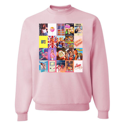 'Best Of The 90's' Crewneck Sweatshirt - United Monograms