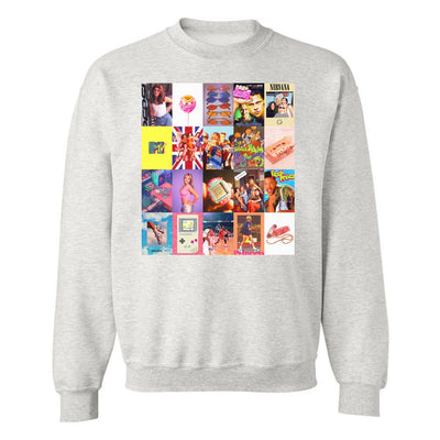 'Best Of The 90's' Crewneck Sweatshirt - United Monograms