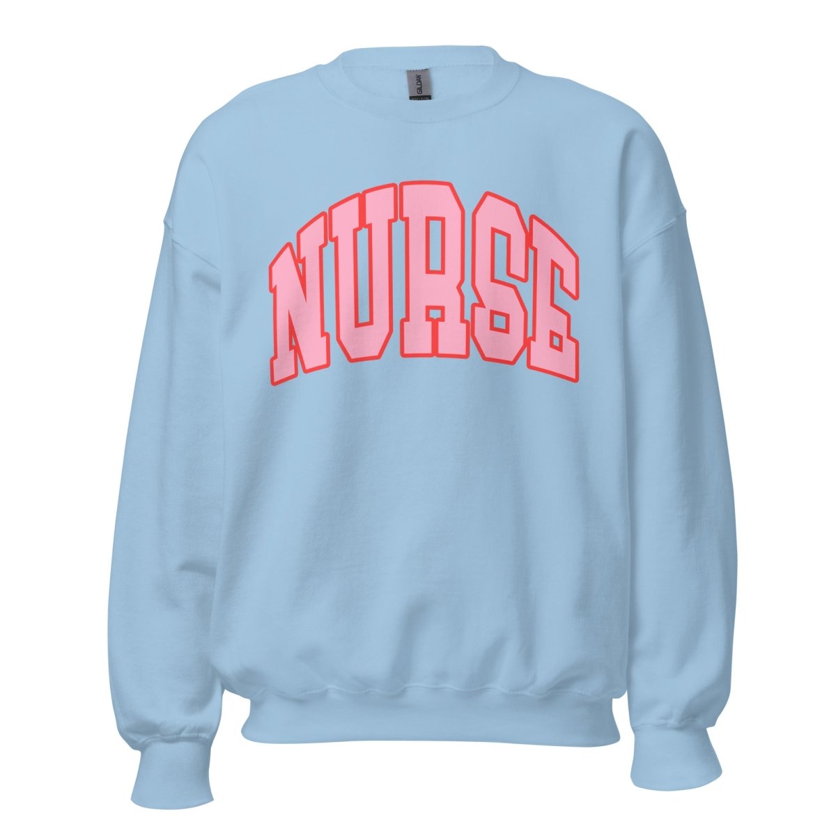 'Block Nurse' Crewneck Sweatshirt - United Monograms