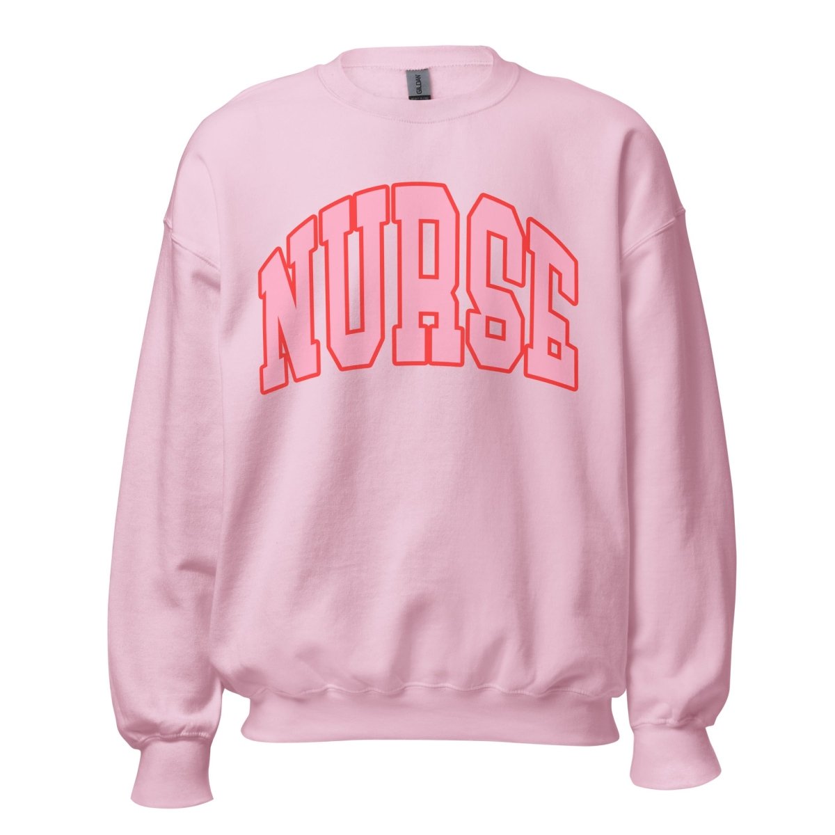 'Block Nurse' Crewneck Sweatshirt - United Monograms