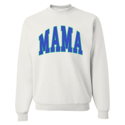 'Blue Mama' Crewneck Sweatshirt - United Monograms