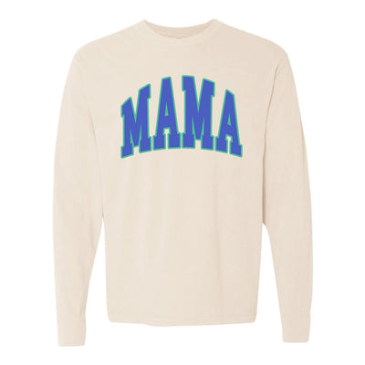 'Blue Mama' Long Sleeve T-Shirt - United Monograms