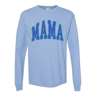 'Blue Mama' Long Sleeve T-Shirt - United Monograms