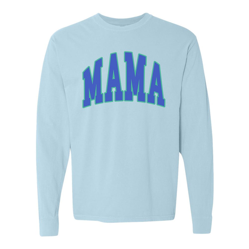 'Blue Mama' Long Sleeve T-Shirt - United Monograms