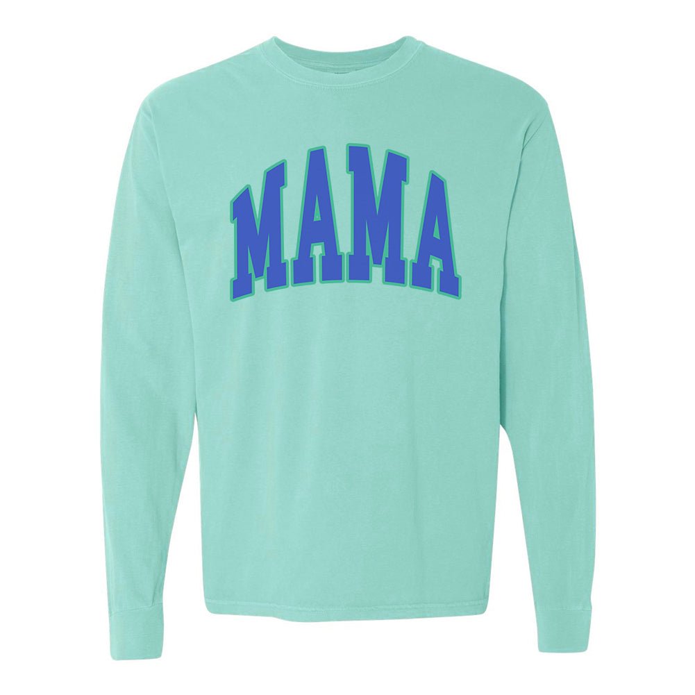 'Blue Mama' Long Sleeve T-Shirt - United Monograms