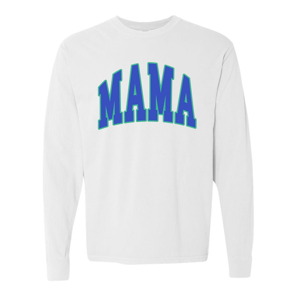 'Blue Mama' Long Sleeve T-Shirt - United Monograms