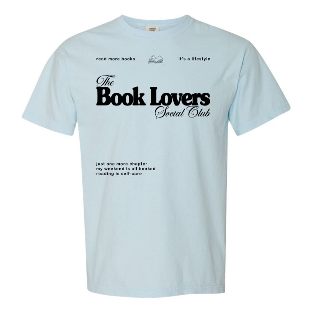 'Book Lovers Social Club' T-Shirt - United Monograms