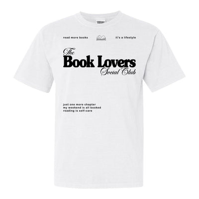 'Book Lovers Social Club' T-Shirt - United Monograms