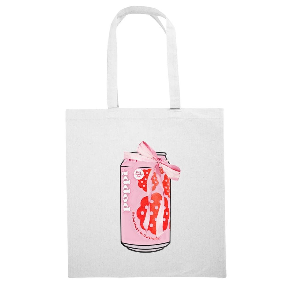 'Bow Beverages' Tote Bag - FREE with orders over $50! - United Monograms