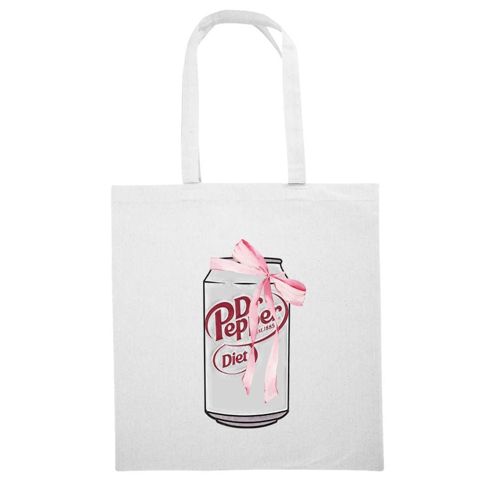 'Bow Beverages' Tote Bag - FREE with orders over $50! - United Monograms