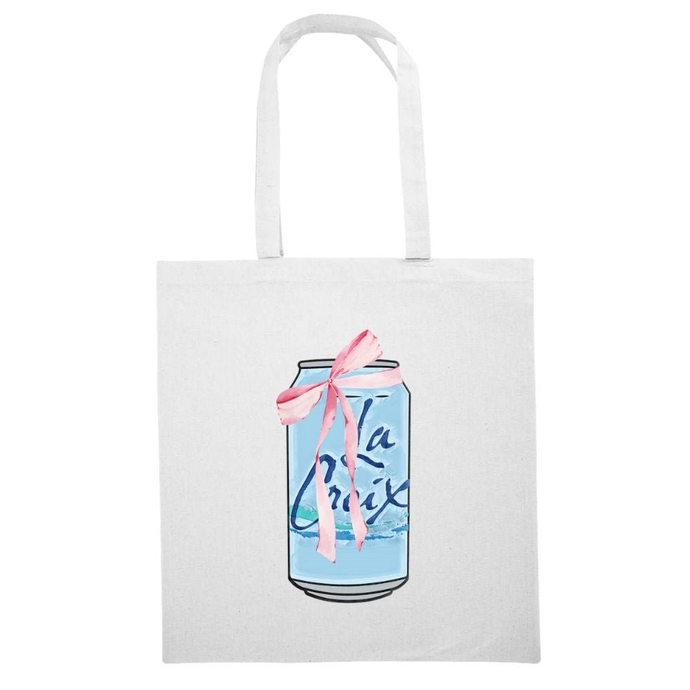 'Bow Beverages' Tote Bag - FREE with orders over $50! - United Monograms