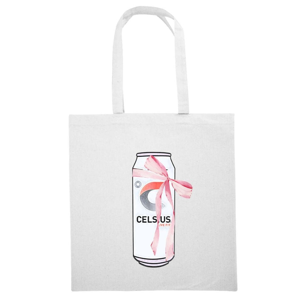 'Bow Beverages' Tote Bag - FREE with orders over $50! - United Monograms