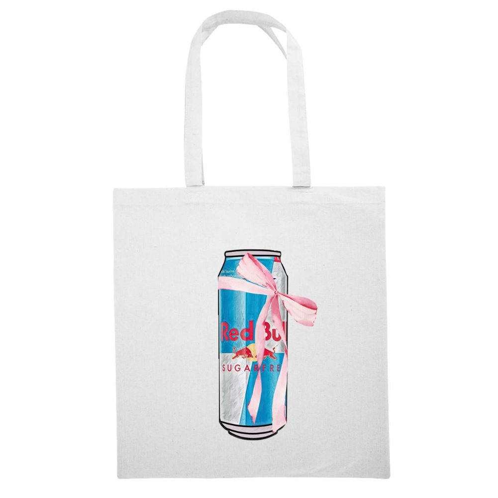 'Bow Beverages' Tote Bag - FREE with orders over $50! - United Monograms