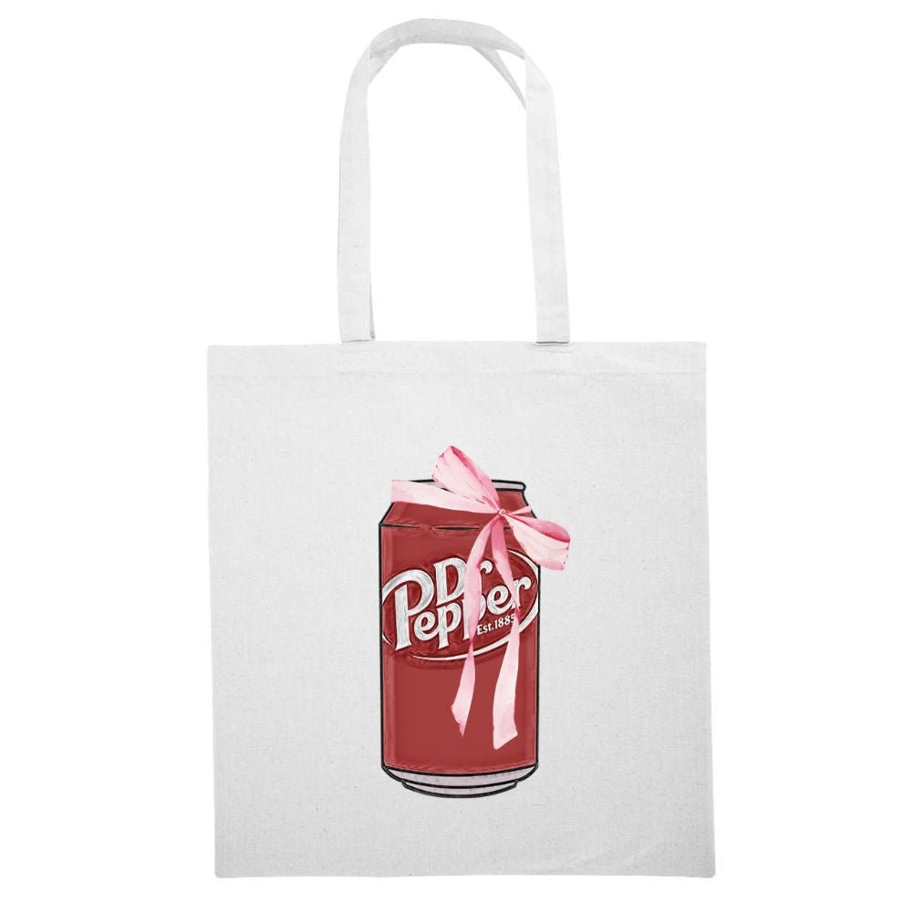 'Bow Beverages' Tote Bag - FREE with orders over $50! - United Monograms